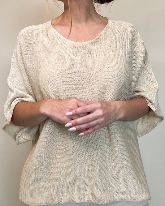 Lightweight Knit Beige