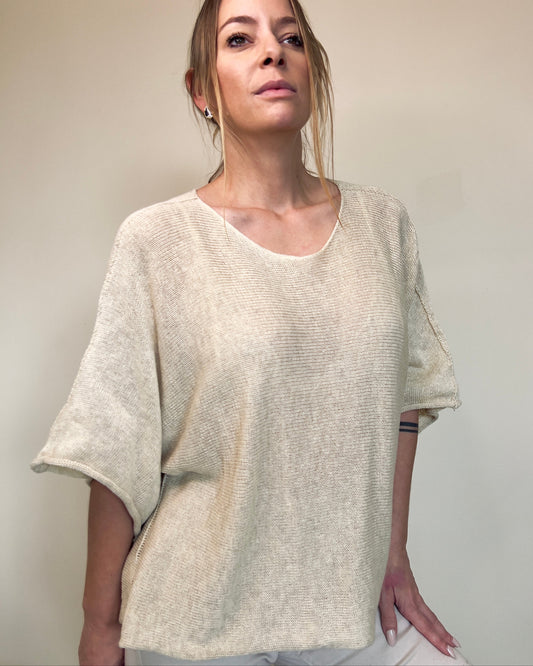 Lightweight Knit Beige