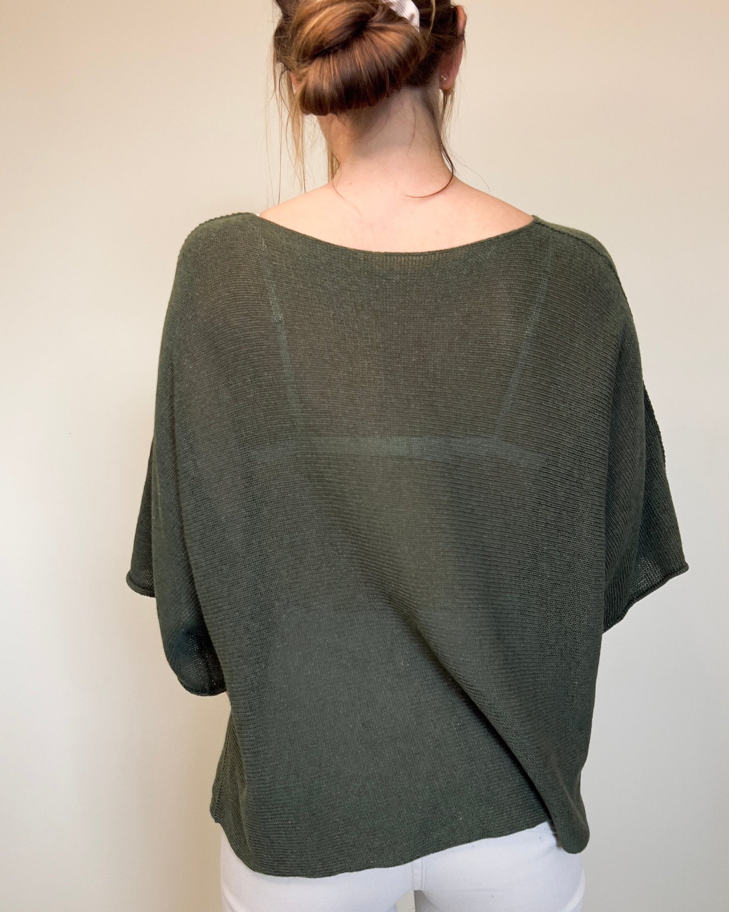 Lightweight Knit Olive
