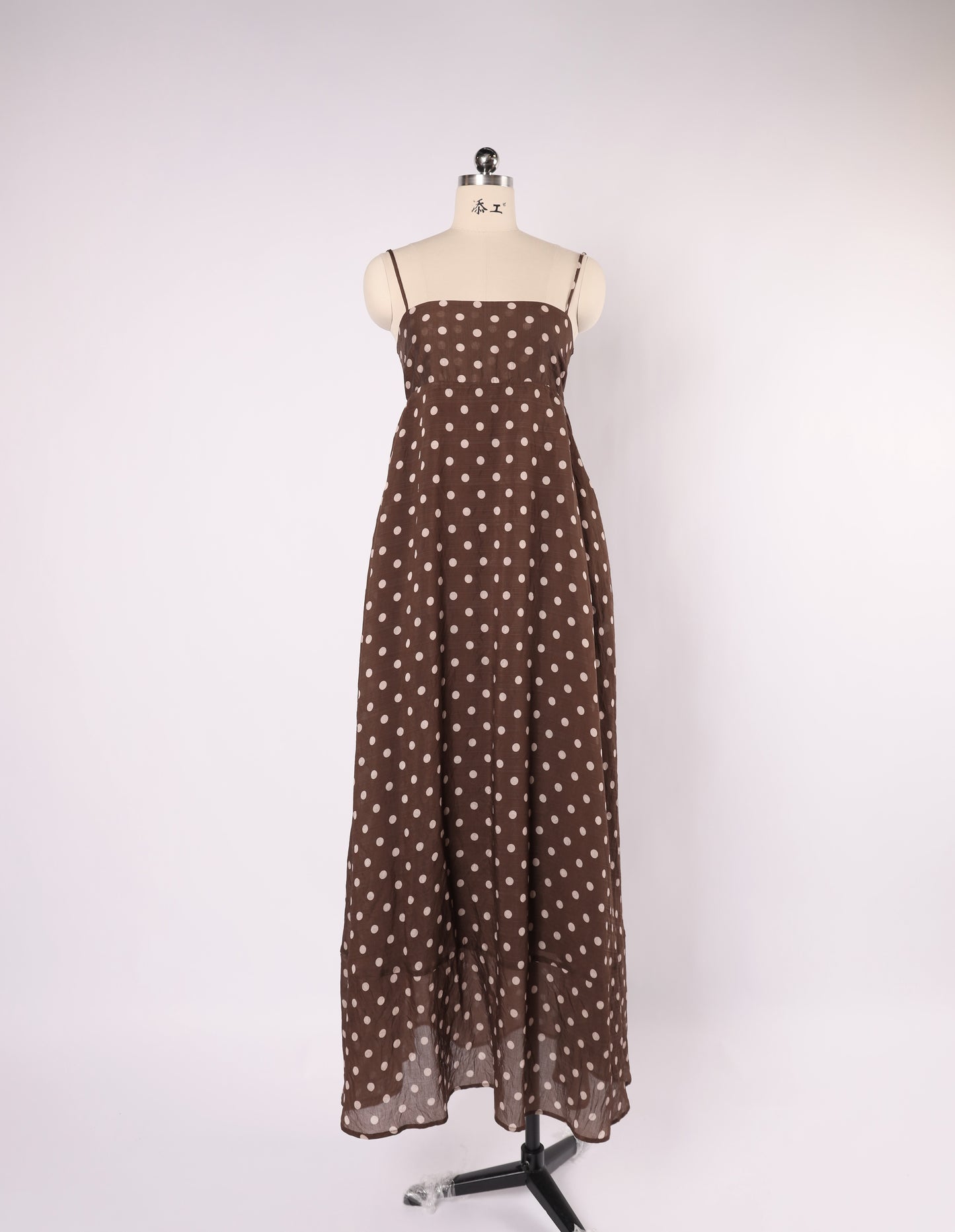 POLKA DOT MAXI DRESS